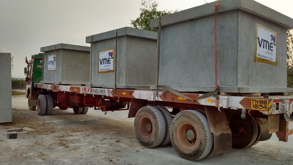 VME Concrete Overhead tanks, For Industrial