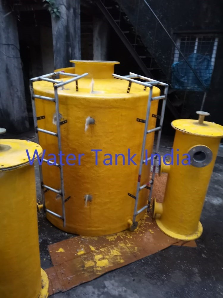 Yellow FRP Tank