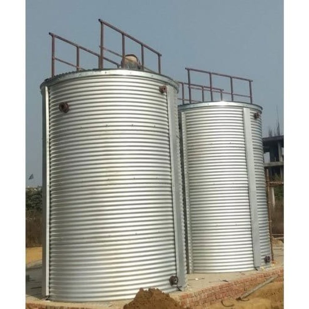 Stainless Steel Zincalume Chemical Storage Tank