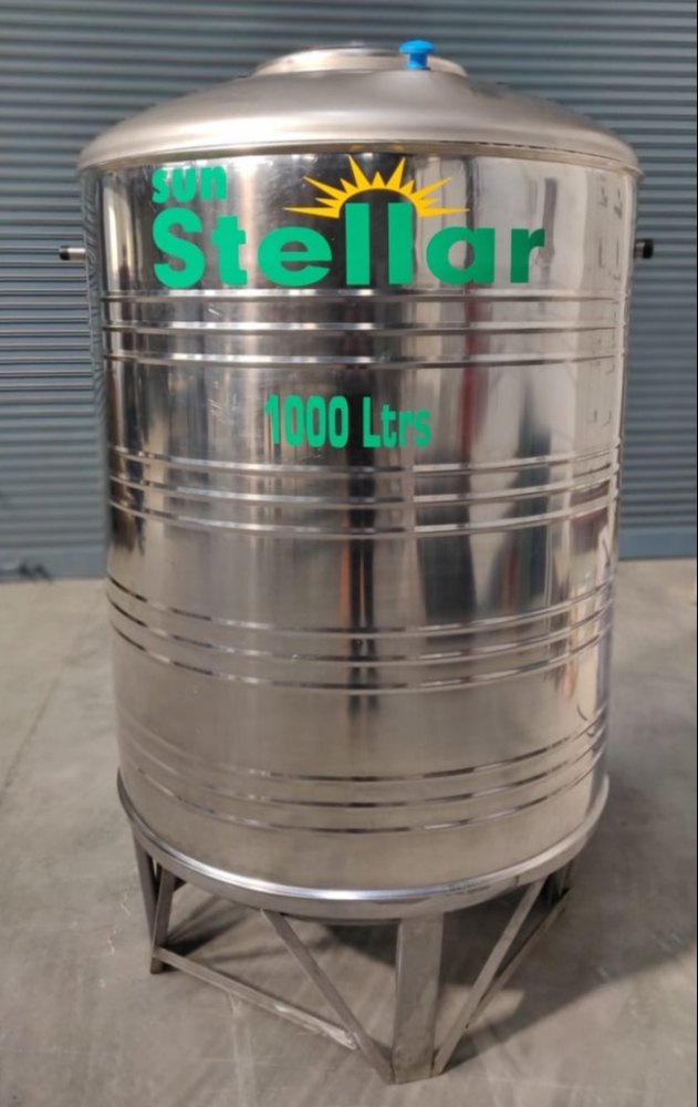 Stainless Steel Double Insulated SS Tanks, Storage Capacity: 1000 L - 3000 L