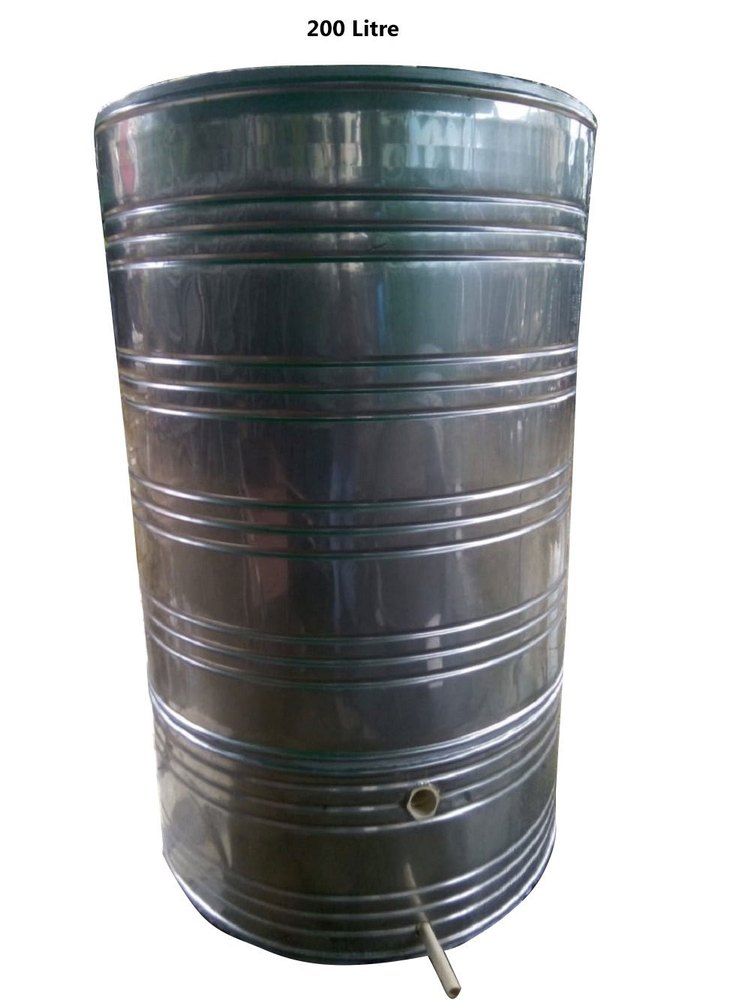 200 Litre Vertical SS Insulated Tank