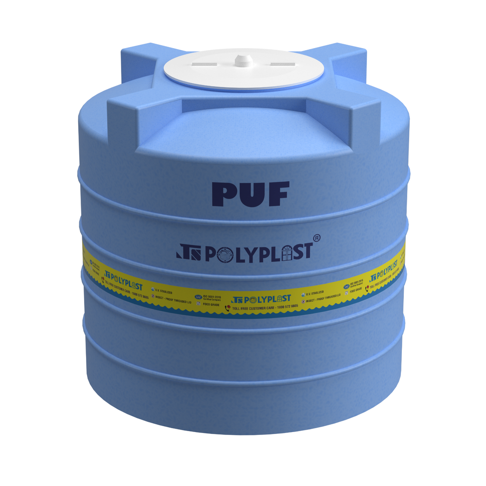 JS Polyplast 4 Layer PUF Insulated Tank, Storage Capacity: 500L