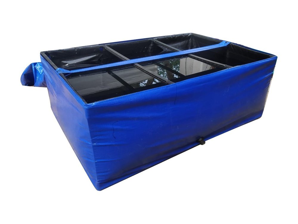 Rectangular Blue Ecoflo Plastic Water Tank, 25 Mm