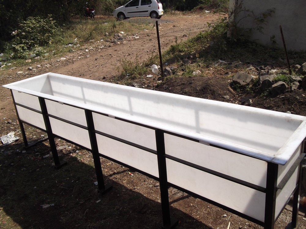 Polypropylene Sheet Natural PP Rectangular Tanks