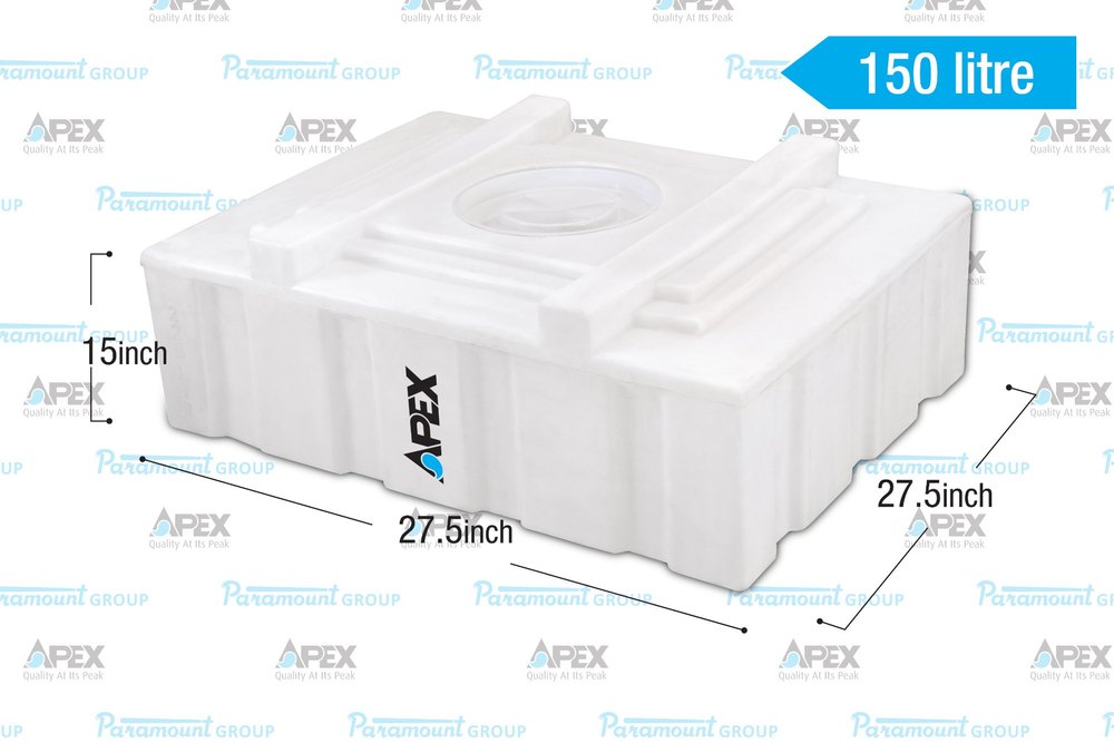 Plastic APEX LOFT RECTANGULAR SQUARE TANKS