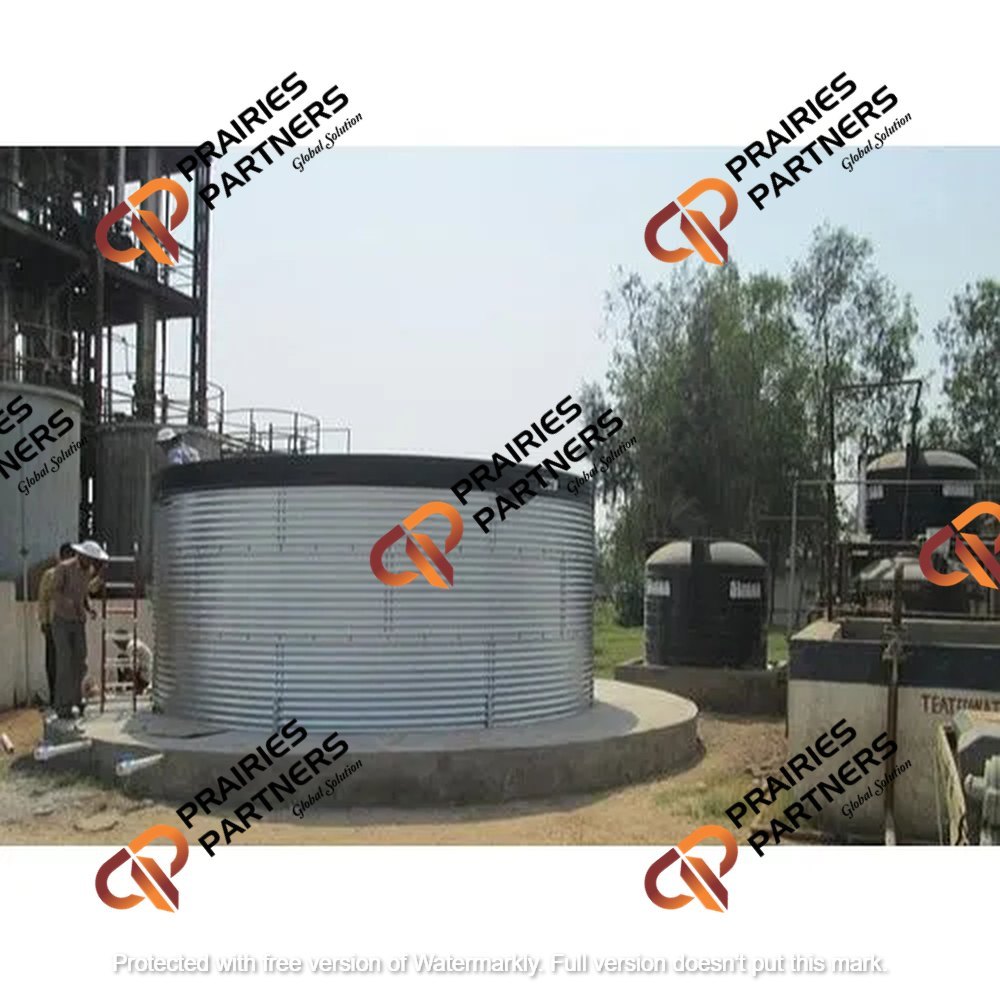 11000 Litre Galvanized Water Storage Tank
