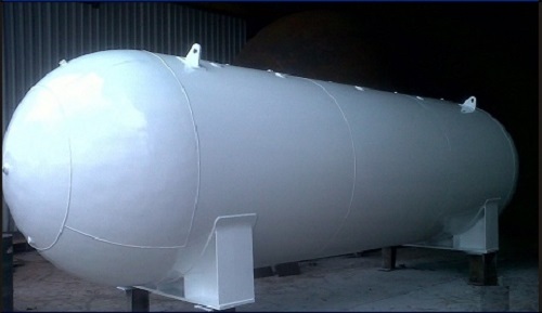MS-steel LPG Tank, For Industrial, Storage Capacity: 1000L