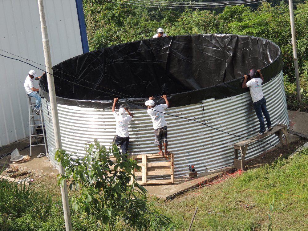 Corrugated Tank, Capacity: 5000L - 400KL