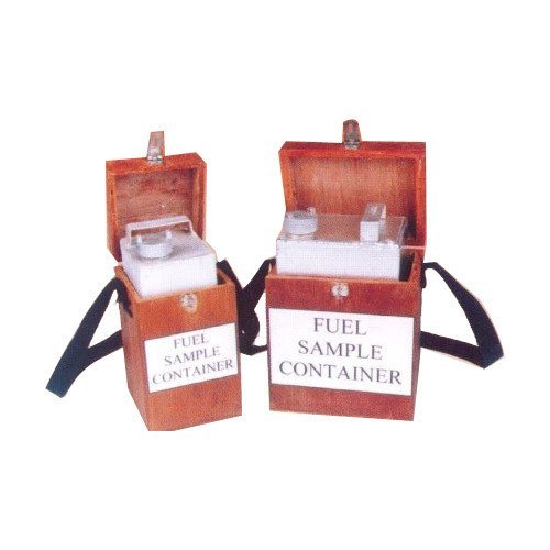 Aluminium Square Fuel Sample Container For Petrol Pump, Capacity: 1 Liters