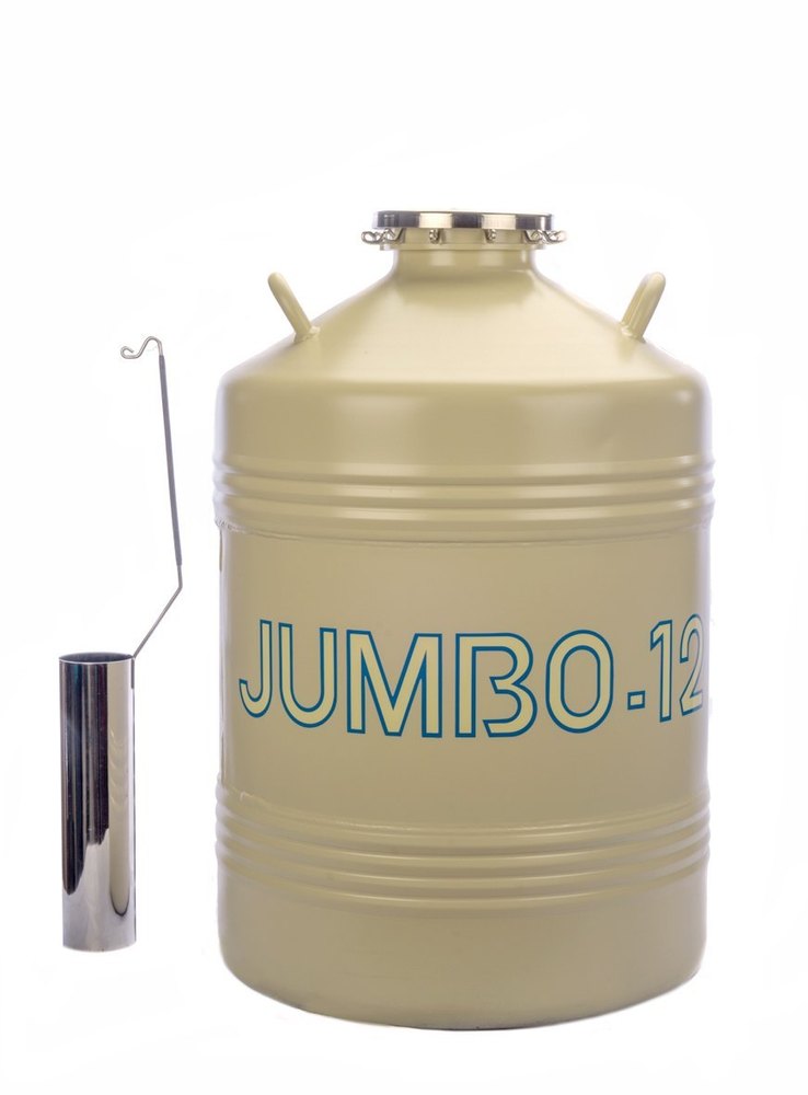 Semen Aluminium Liquid Nitrogen container J12, For Seman Storage