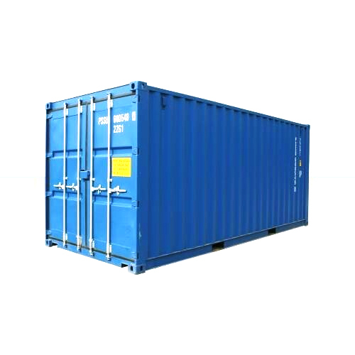 Stainless Steel Blue Shipping Container, Capacity: 1-10 Ton