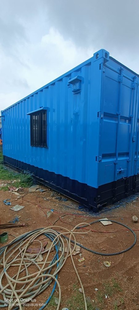 Galvanized Steel 20 feet Cargo shipping container, Capacity: 20-30 ton