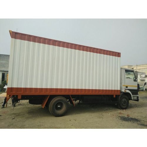 MS/SS/GI Truck Refrigerated Container, Capacity: 2-10 Ton