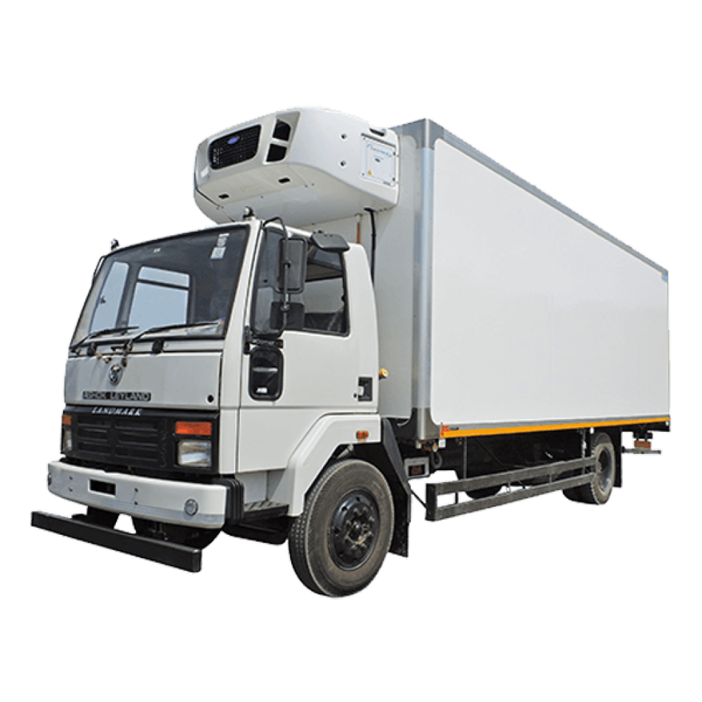 10 Feet Refrigerated Truck Container, Capacity: 75 Crate