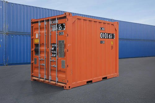 Mild Steel 20 feet Heavy Duty Shipping Container, Capacity: 1-10 ton