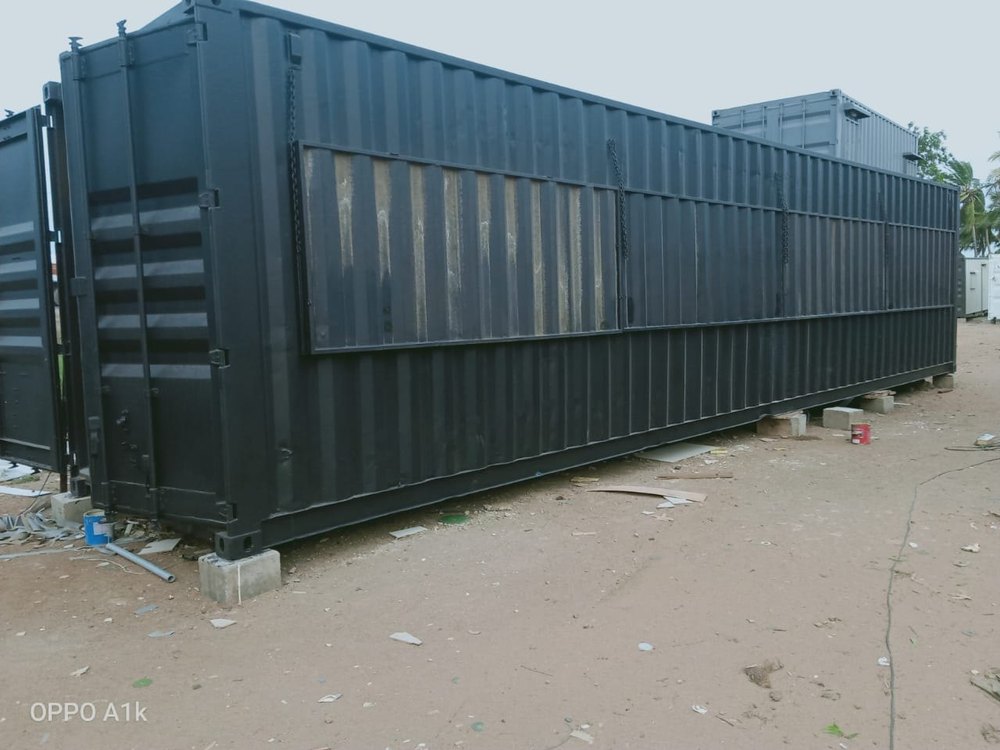 CORTEN STEEL Restaurant Container Model, Capacity: 30-40 ton