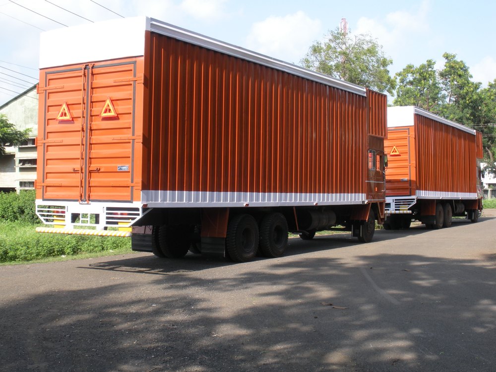 Stainless Steel Transport Containers Body, Capacity: 1 - 10 ton