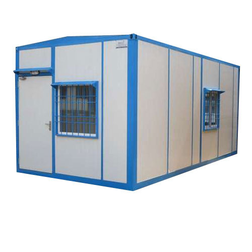 Blue & White Puff Panel Container, Capacity: 1-10 ton, 50 mm