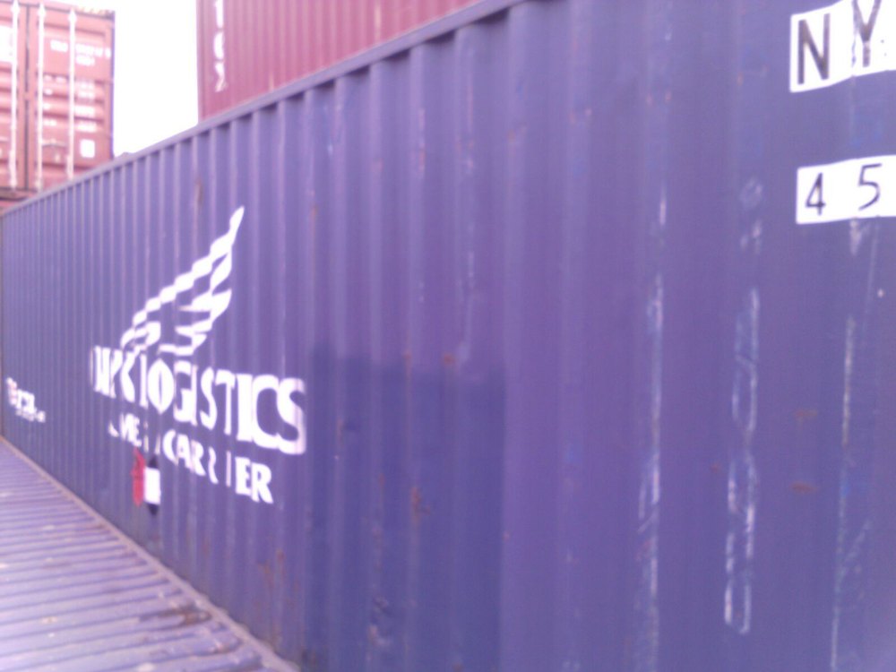 Galvanized Steel 40 HC Feet Used Shipping Container, Capacity: 20-30 ton