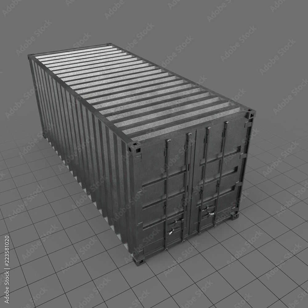 Corten Steel 20 Ft GP Shipping Container