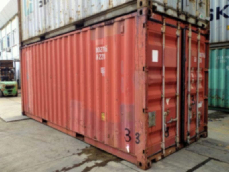 20 feet 20gp Shipping Container