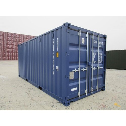 Galvanized steel Rectangular 20 Feet Ocean Cargo Shipping Container, Capacity: 60 Ton