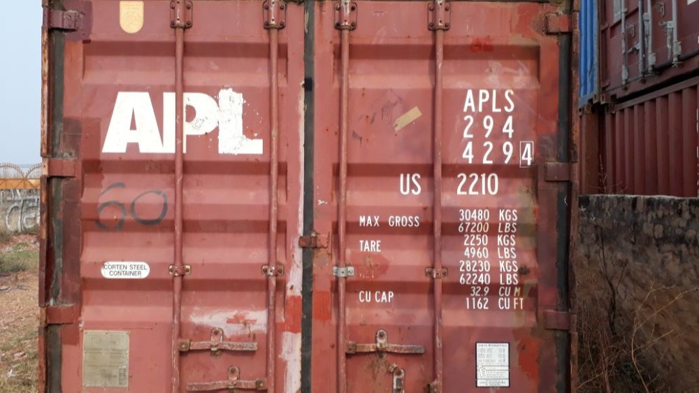 kk Dry Container, Capacity: 20-30 ton, Size/Dimension: 40 fit
