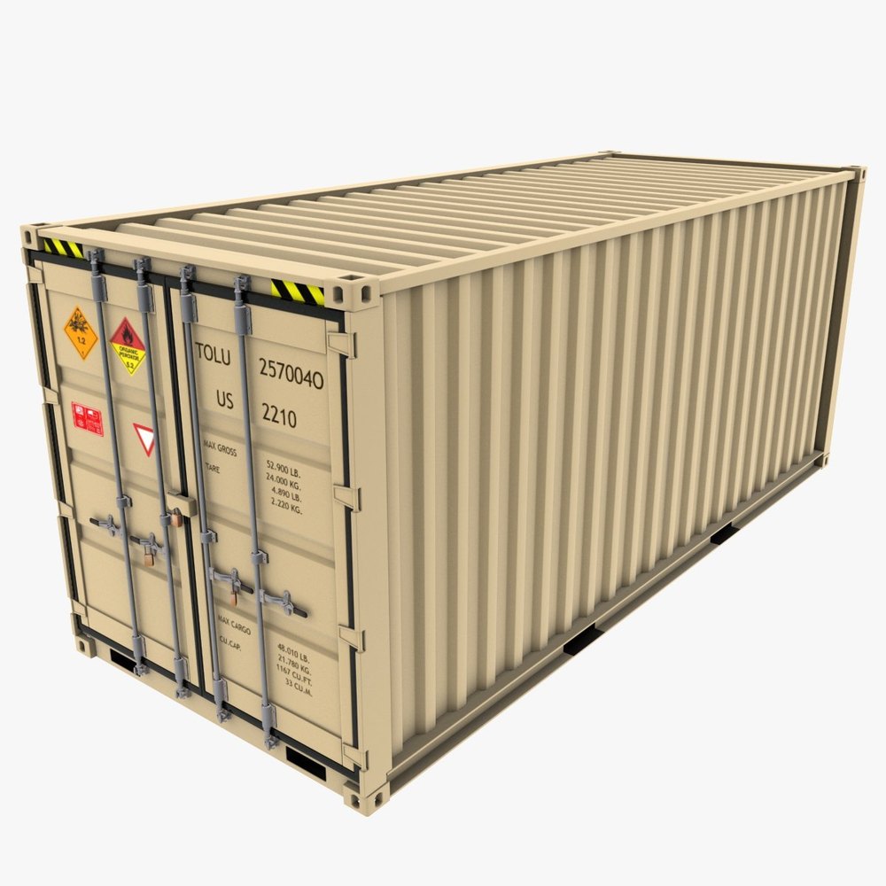 Stainless Steel 20 feet Cargo Shipping Container