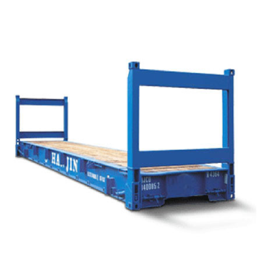 10 feet 40 Flat Rack Container, 30-40 Ton