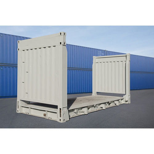 10-20 ton CI 17 Feet Flat Rack Shipping Container