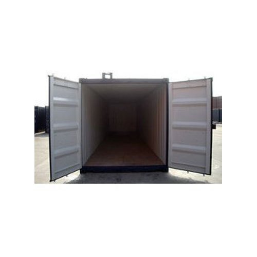 White Stainless Steel Empty Intermodal Container, Capacity: 30-40 Ton