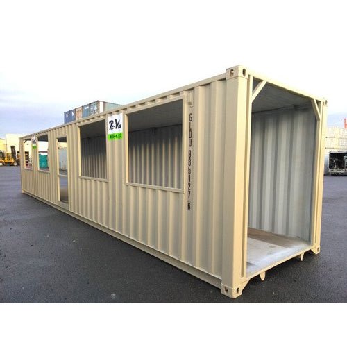 Galvanized Steel 40 feet Used Intermodal Shipping Container, Capacity: 30-40 ton