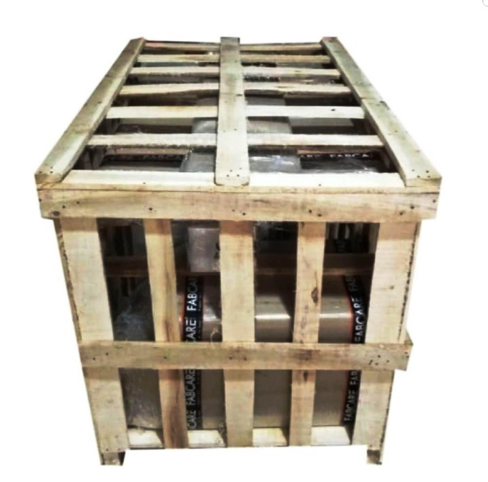 Brown Wooden Shipping Crates