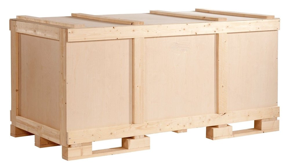 4 Way Timber Wood Shipping Wooden Crates Packaging Box