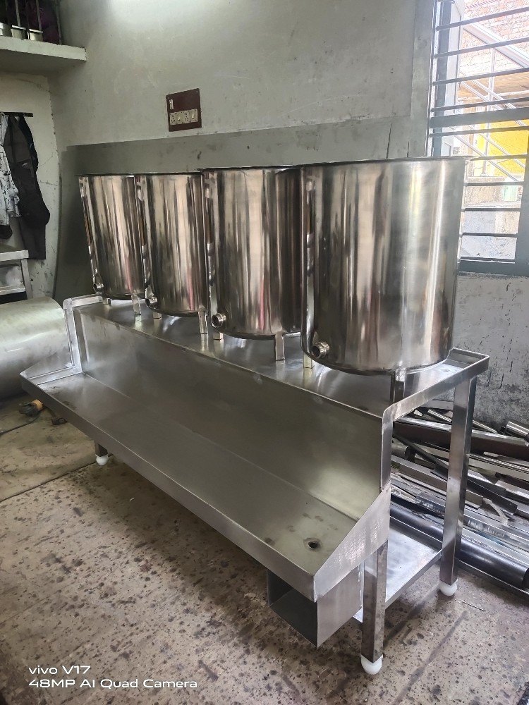 Food Products Stainless steel Edible Oil Drum, For Commercial, Capacity: 50-100 litres