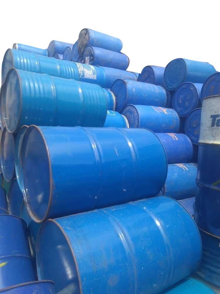 Oils Blue Mild Steel Oil Drum, Capacity: 210 Litre