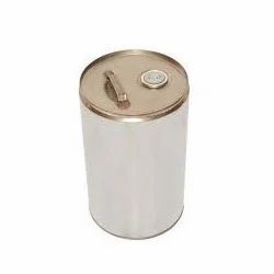 white Chemicals Metal Drum, For Industrial, Capacity: 0-50 litres