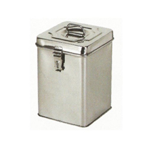 Natural/Metallic 1 Square Metal Drum