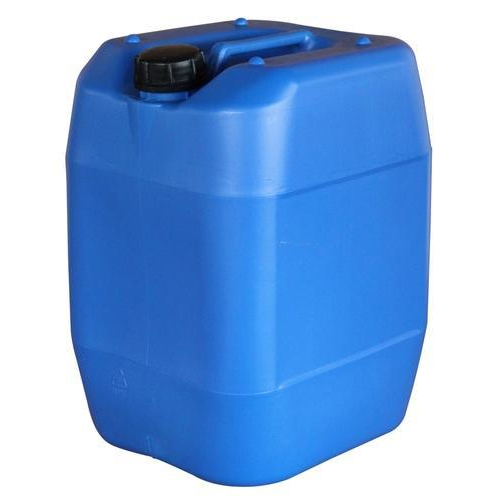Blue Square Plastic Can, Capacity: 40Ltr