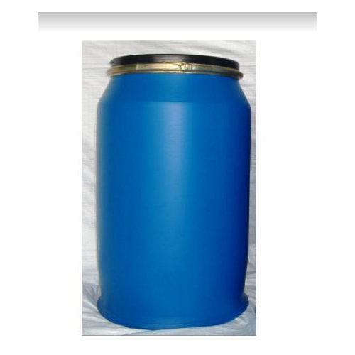 HDPE Blue Full Open Mouth Drum, Capacity: 10-120 Litre