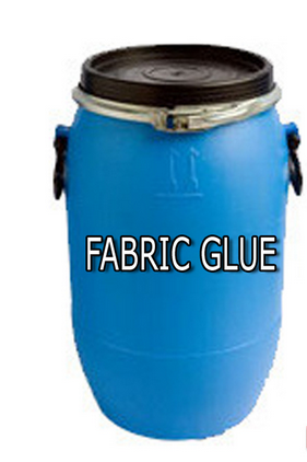 White Fabric Glue Drum
