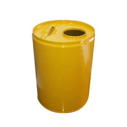 Yellow Paint Storage Drum