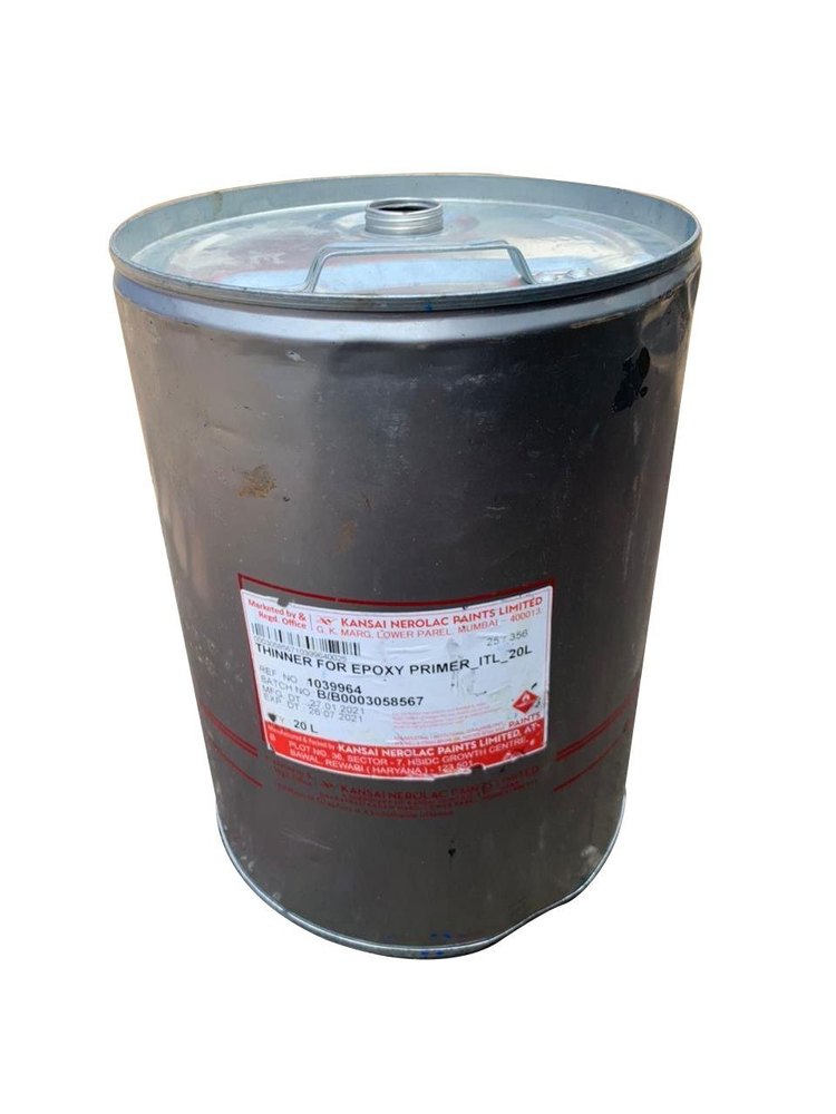Mild Steel 2 inch Mouth Paint Storage MS Drum, Capacity: 20 Litre