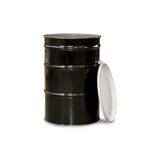 Black Mild Steel Bitumen Epoxy Coated Drums, for Chemical Storage, Capacity: 150 to 200 Litres