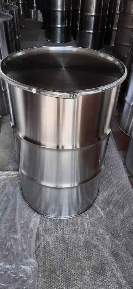 Stainless Steel Powder Storage Drum, For Pharmaceutical / Chemical Industry, Capacity: 5ltr to 210 ltr