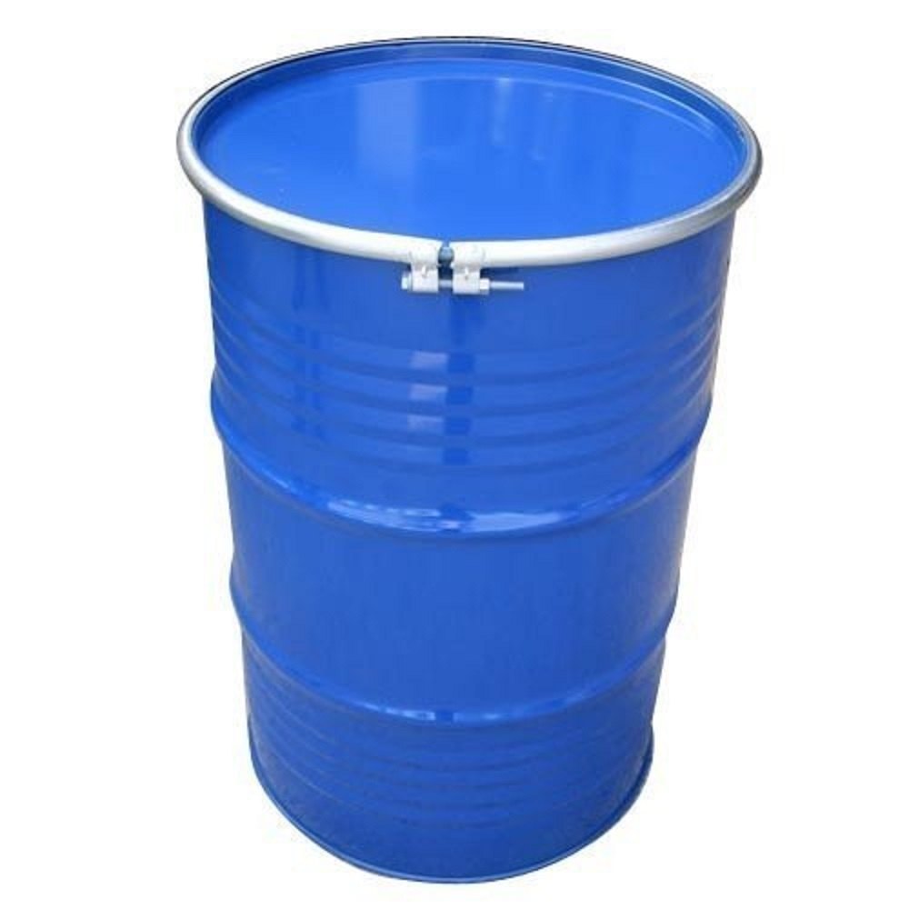 Blue Chemicals Empty Ms Barrels, For Industrial, Capacity: 200-250 litres