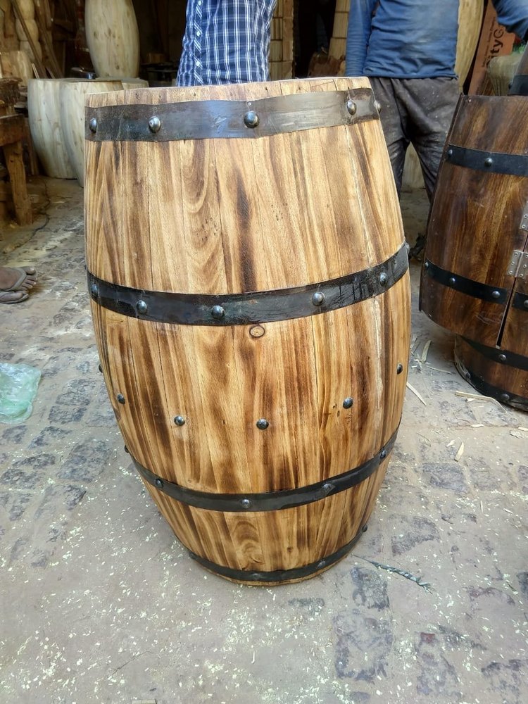 Wooden Wine Barrels
