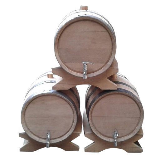 Natural Chemicals New Sal Wood Barrel, For Industrial, Capacity: 200-250 litres