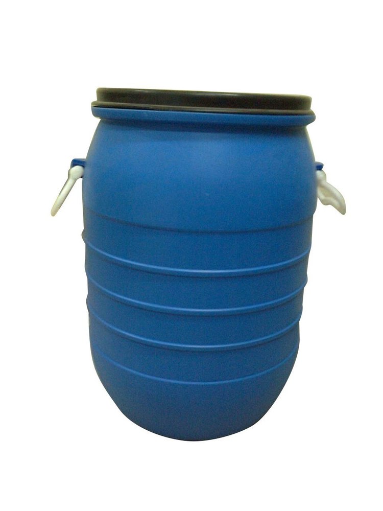 Blue HDPE Chemical Storage Barrel, Capacity: 50 Liter