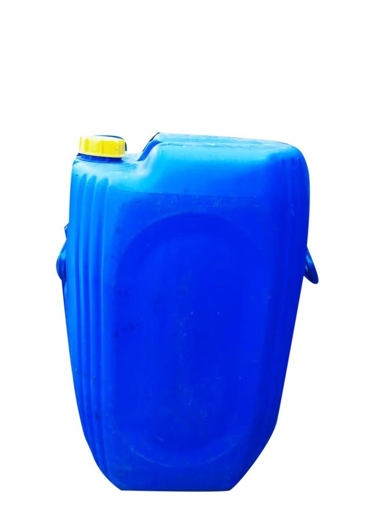 Blue And Yellow 50 Litre HDPE Barrel